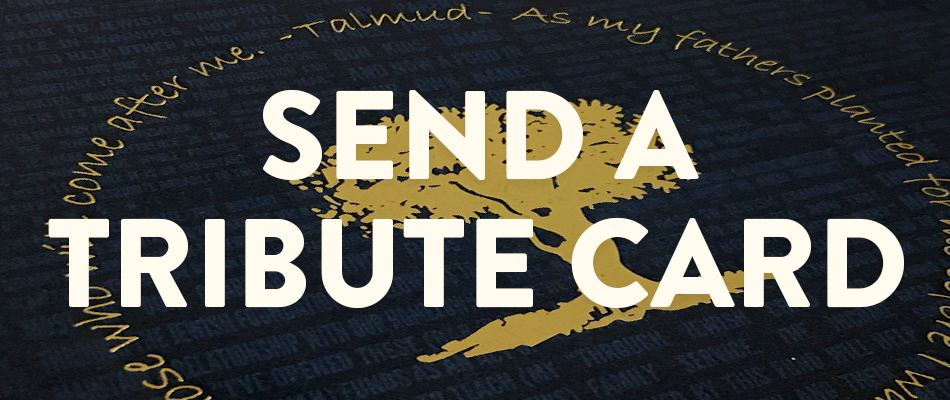 Send A Tribute card